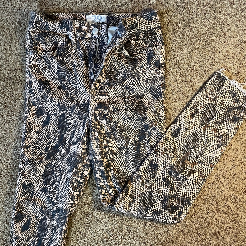 Free People Snake Jean
